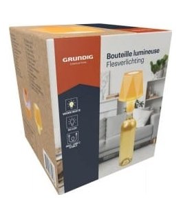 Lubinis valaisin GRUNDIG, pullokoko 60LED, keltainen.