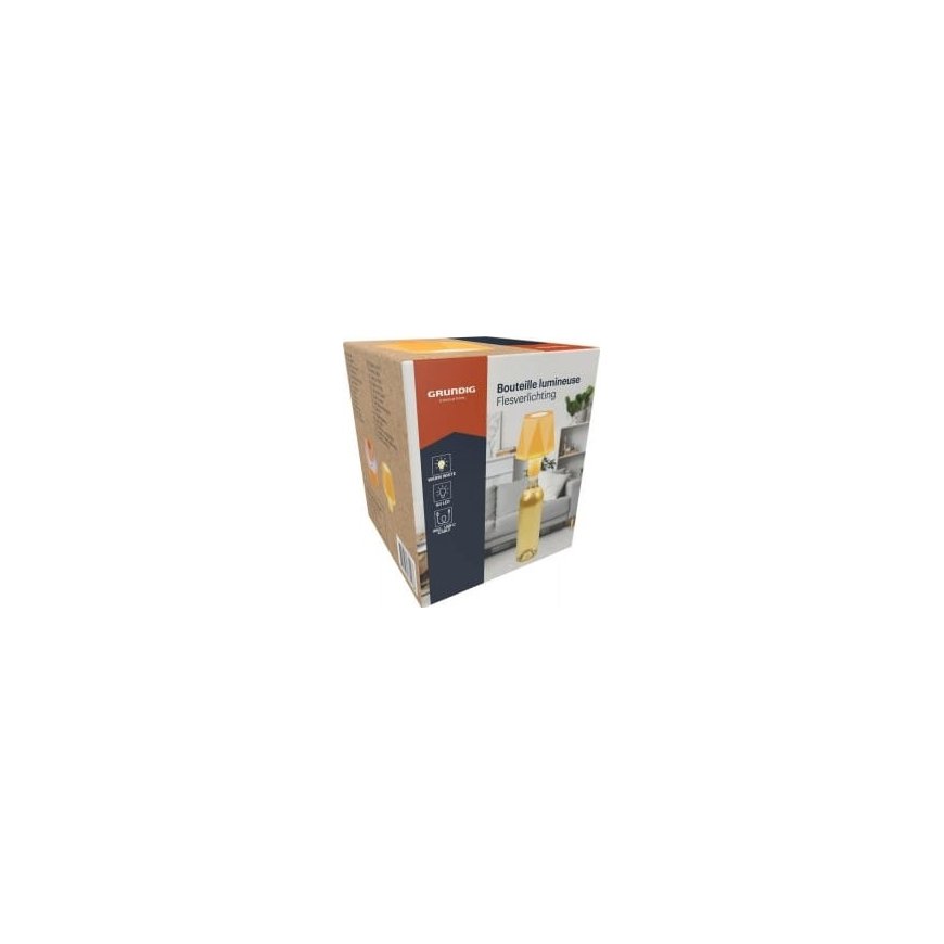 Ceiling light GRUNDIG for bottle 60LED yellow