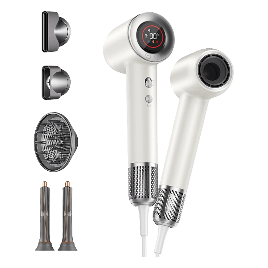 Winner Group WG - Фен для волос WG Airflex Elegance Air Pro / жемчужный белый – 2
