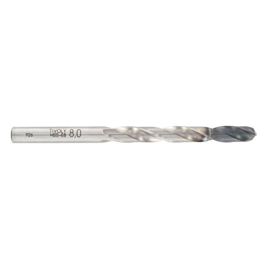 Tivoly Metal Drill 6.0 mm, COBALT HSS-E8, fully ground, 135° angle. INCOCUT – 2