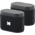 Kodak SoundBrix Wireless Stack Speaker (Bass Black), 2PCS
