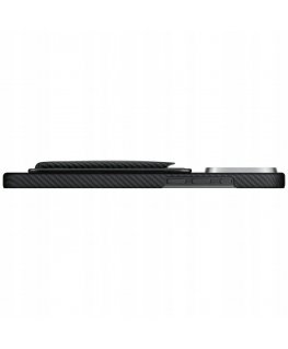 PITAKA Weave Wallet "MagSafe" Magnetic Phone Wallet, Black and Gray