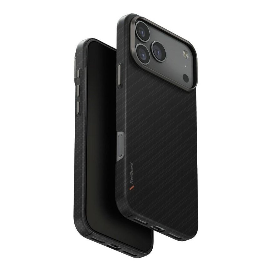UNIQ Keva EDGE Case for iPhone 17 Pro Max Magclick Charging black – 2