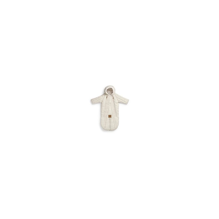 Elodie Details - baby stroller suit 6-12 months | Cream White – 2