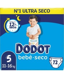 DODOT STAGES size 5 diapers 11-16 kg 72 pcs