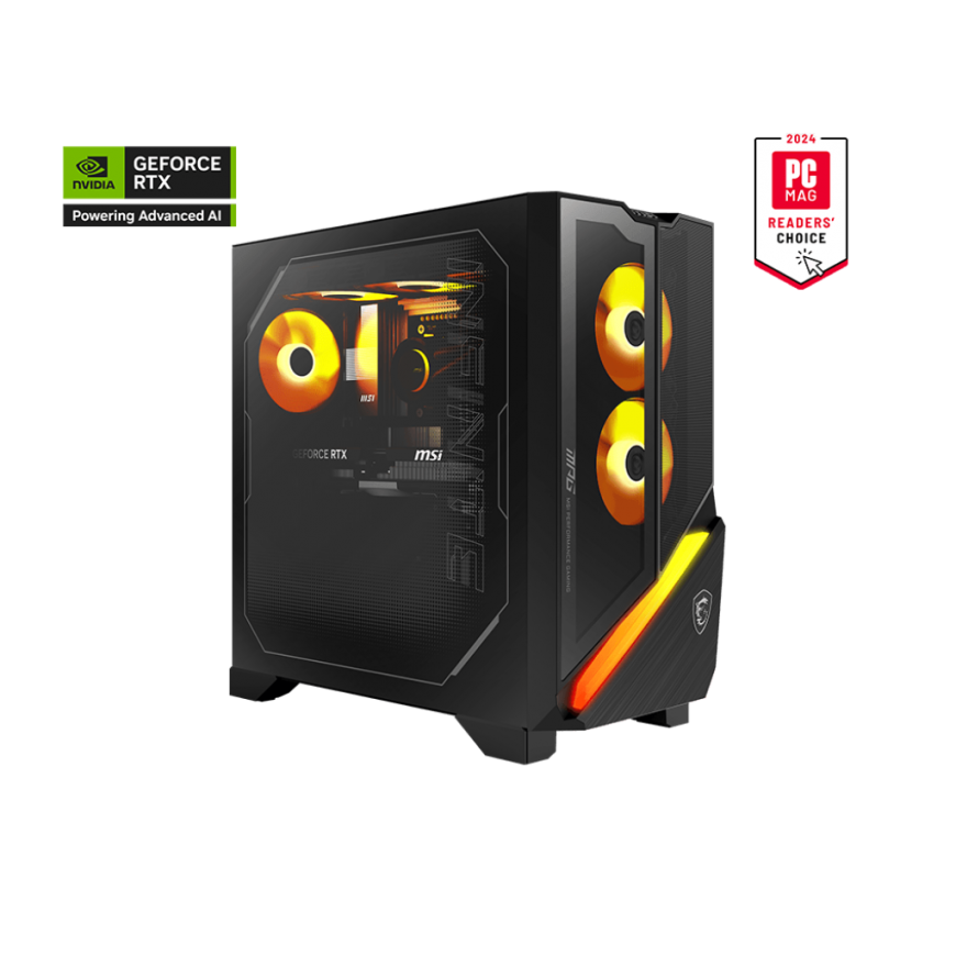 Stacionaarne arvuti MSI MPG Infinite Z3 9NVRR9-490AT Desktop AMD Ryzen 7 9700X, 32GB DDR5 RAM, 1TB M.2 SSD, GeForce RTX 5070 Ti