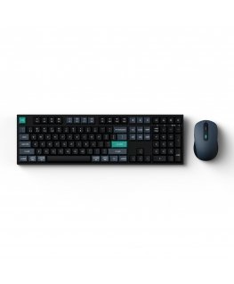 Keychron B36 + BM25 näppäimistö Sisältää hiiren Universaali USB + RF Wireless + Bluetooth QWERTY englanti musta
