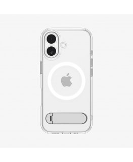 Spigen ACS09981 mobilo telefonu apvalks 16 cm (6.3") Aploksne Caurspīdīgs, Balts
