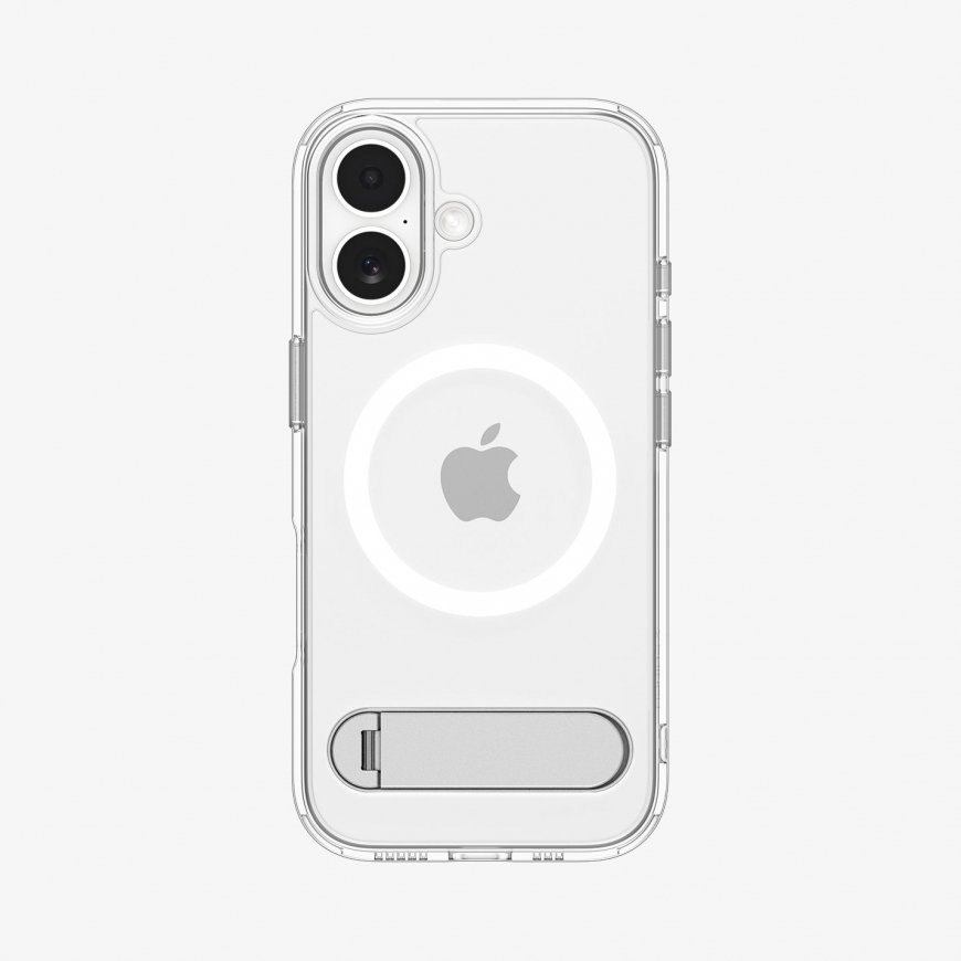 Spigen ACS09981 mobilo telefonu apvalks 16 cm (6.3") Aploksne Caurspīdīgs, Balts