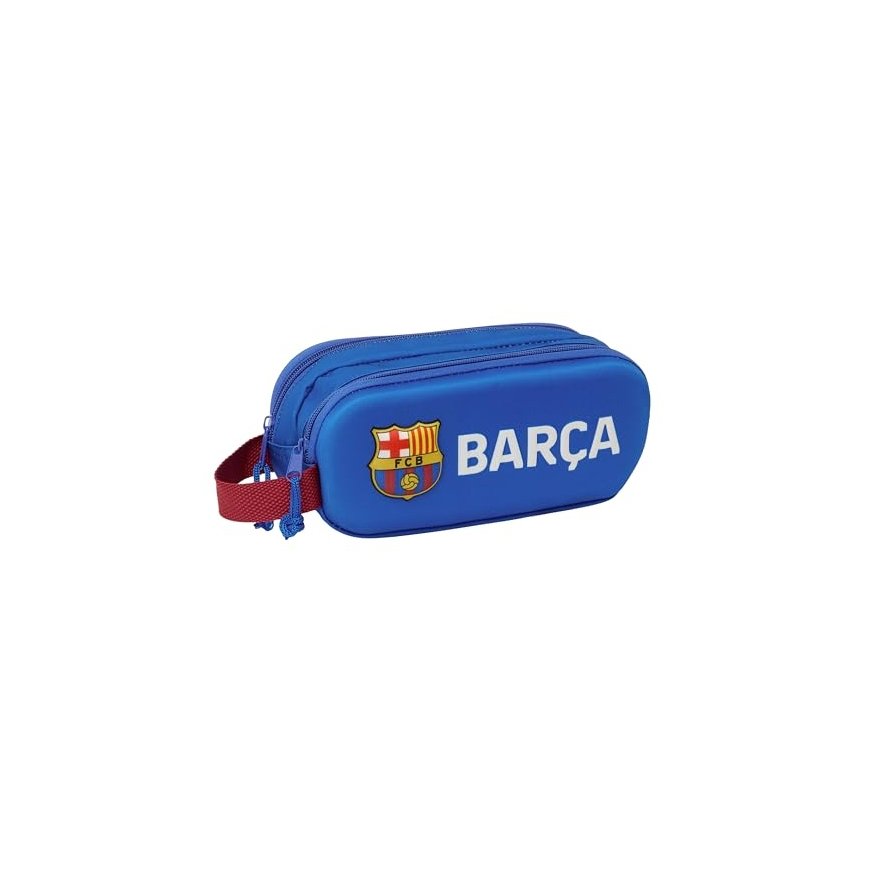 Safta F.C. Barcelona 3D kahekordne pliiatsikotike