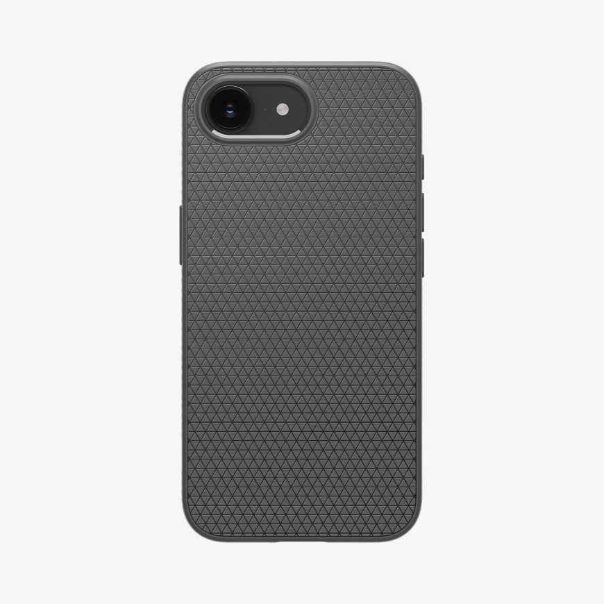 Spigen Liquid Air iPhone 16e Case Marble Gray