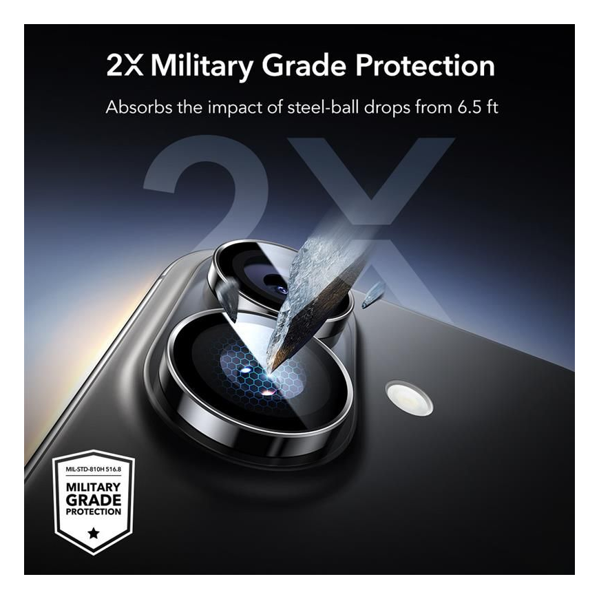 OSŁONA NA APARAT ESR ARMORITE CAMERA PROTECTOR IPHONE 16 | 16 PL – 4