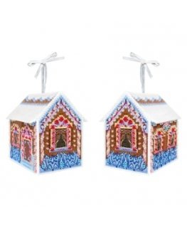 Beldizart Cross Stitch Kit "3D Toy. Intricate House" 6x9x8 cm SR-1168