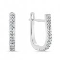 Brilio Silver Brilio Sidabrinis Сияющие серебряные круглые серьги EA132W Brilio Silver Brilio Sidabrinis Сияющие серебряные круглые серьги EA132W