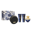 Versace Dylan Blue Pour Femme Eau De Parfum Spray, 100 ml 3-Piece Set