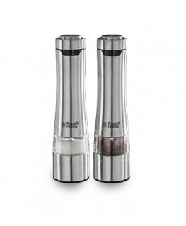 Russell Hobbs 23460-56 prieskonių malūnėlis Druskos ir pipirų malūnėlių rinkinys Nerūdijančiojo plie