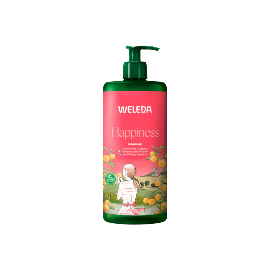 Weleda HAPPINESS greipfrūtu dušas gels 750 ml
