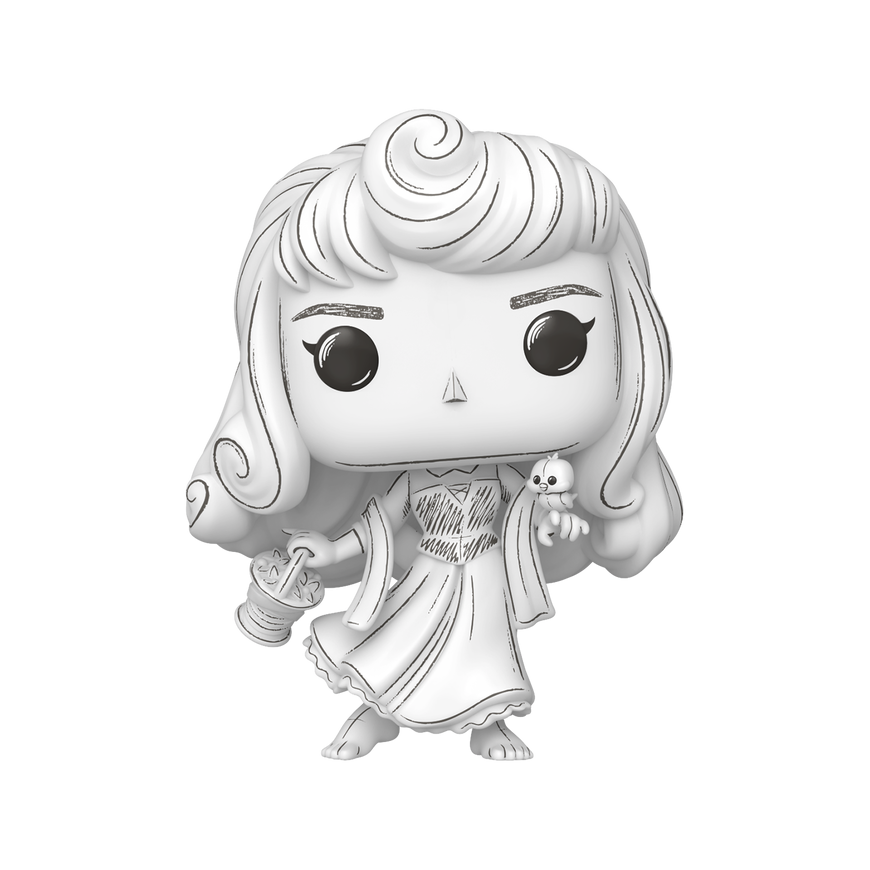 FUNKO POP! Vinila figūra: Disney: Sleeping Beauty - Aurora (Sketched Deco) – 2
