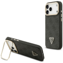 Case Guess 4G PU Triangle Logo & Stand Camera Magsafe for iPhone Case Guess 4G PU Triangle Logo & Stand Camera Magsafe for iPhone