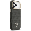 Case Guess 4G PU Triangle Logo & Stand Camera Magsafe for iPhone Case Guess 4G PU Triangle Logo & Stand Camera Magsafe for iPhone