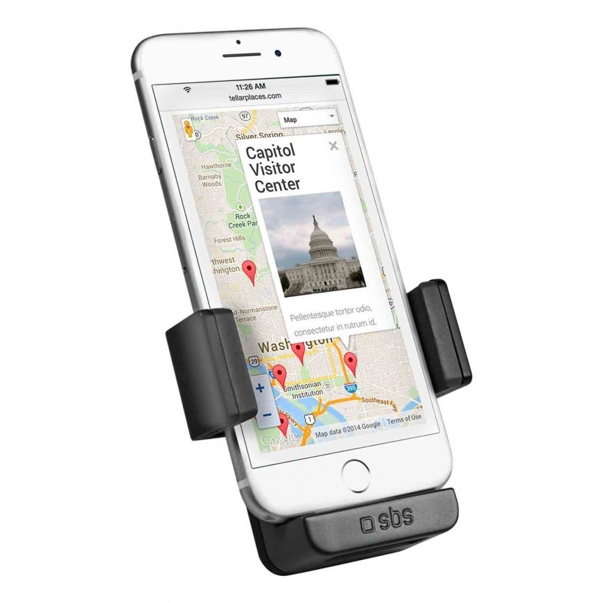 SBS Universal car holder for smartphone up to 5,5'' – 3