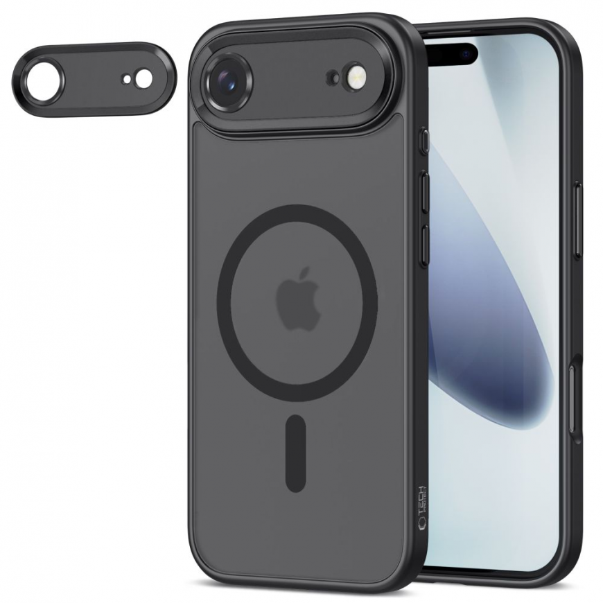 TECH-PROTECT MAGCAM MAGSAFE IPHONE 17 AIR MATTE BLACK – 2