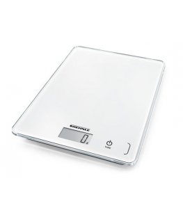 Soehnle Compact 300 White Countertop Square Electronic kitchen scale