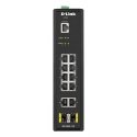 D-Link DIS-200G-12S võrgulüliti Juhitav L2 Gigabit Ethernet (10/100/1000) Must