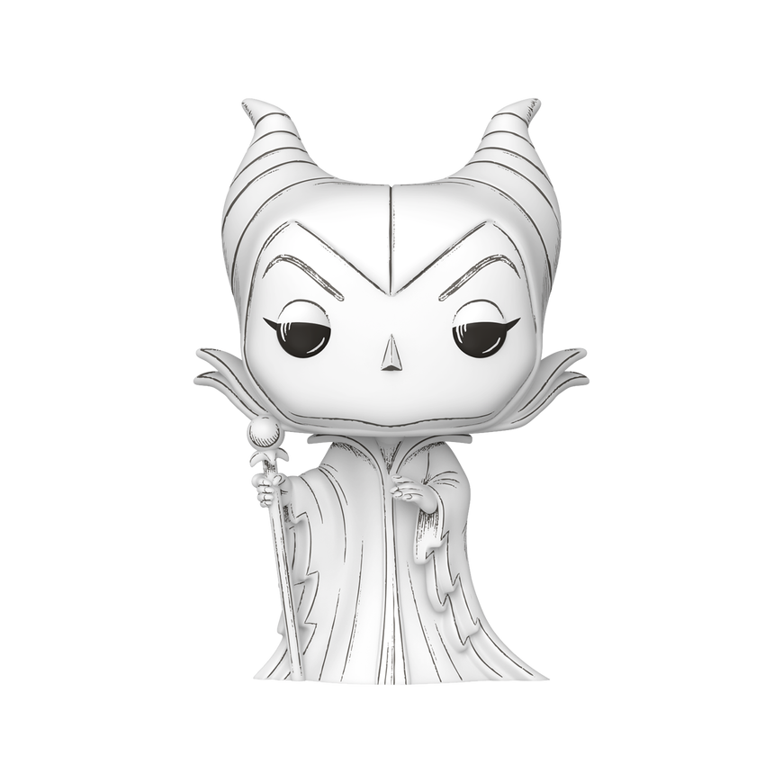 FUNKO POP! Vinyl figuur: Disney: Sleeping Beauty - Maleficent (Sketched Deco) – 2