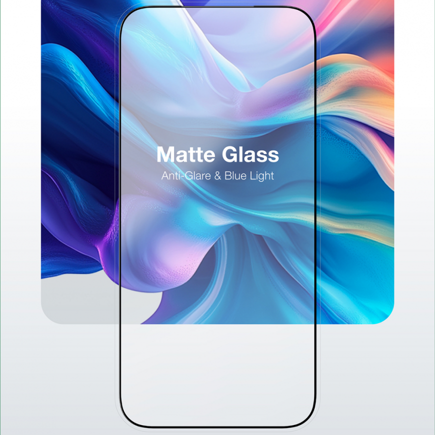 AmazingThing Radix Matte Tempered Glass for iPhone 17 Pro – 5