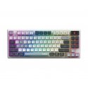 MSI FORGE GK600 TKL WIRELESS SKY klaviatūra Žaidimams USB + Bluetooth QWERTY Anglų (JK) Mėlyna, Balt MSI FORGE GK600 TKL WIRELESS SKY klaviatūra Žaidimams USB + Bluetooth QWERTY Anglų (JK) Mėlyna, Balt