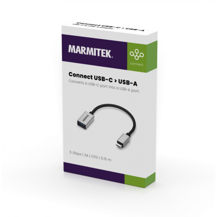 Marmitek Prijunkite USB-C prie USB-A adapterio – 2