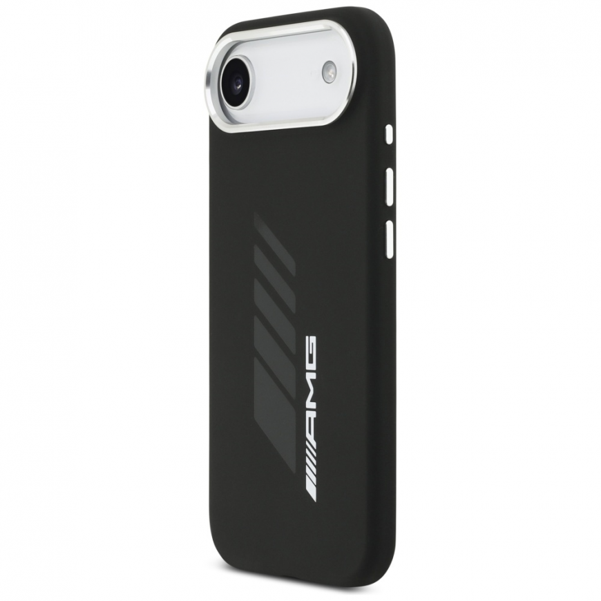 AMG Silicone Oversize Rhombs MagSafe Case for iPhone Air Black – 2