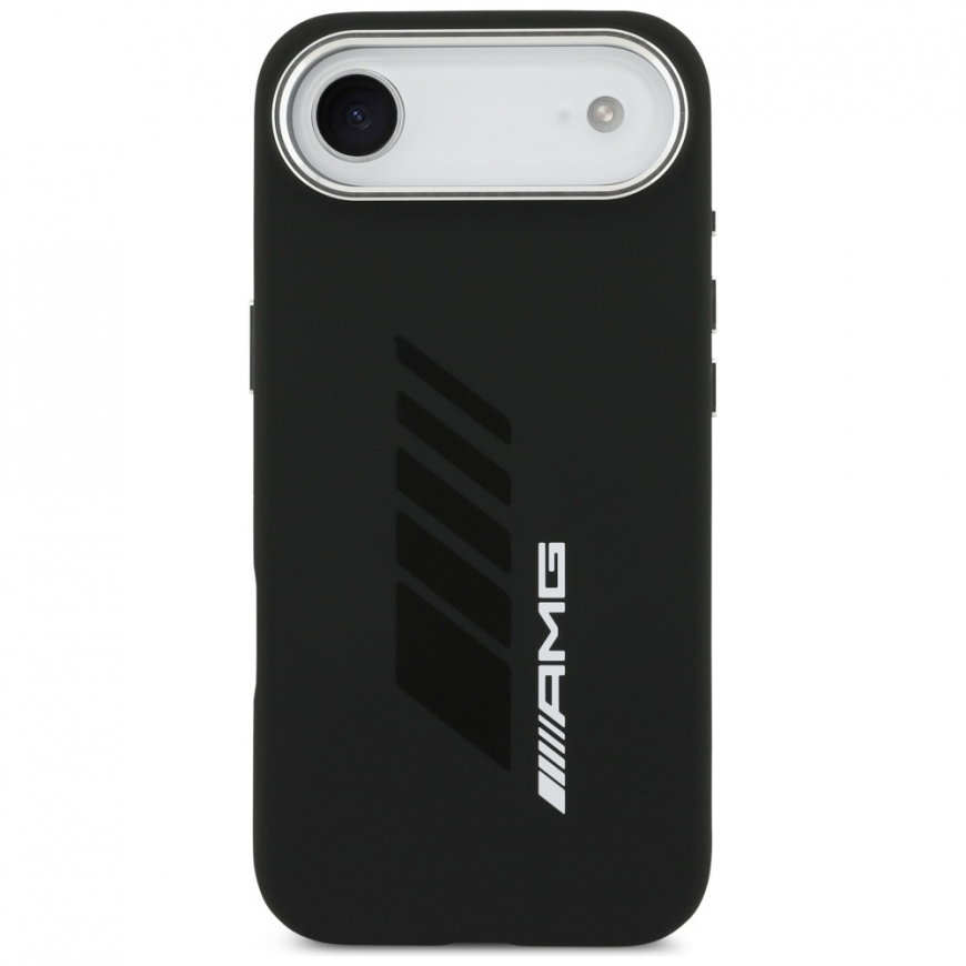 AMG Silicone Oversize Rhombs MagSafe Case for iPhone Air Black – 3