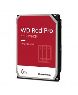 Western Digital Red Pro vidinis kietasis diskas 6 TB 7200 RPM 256 MB 3.5" SATA