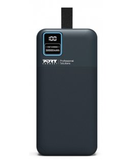 Port Designs 907003 nešiojamasis įkroviklis Ličio polimeras (LiPo) 30000 mAh Juoda