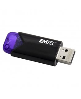 Emtec Click Easy USB zibatmiņa 128 GB USB Type-A 3.2 Gen 1 (3.1 Gen 1) Melns, Violets
