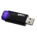 Emtec Click Easy USB zibatmiņa 128 GB USB Type-A 3.2 Gen 1 (3.1 Gen 1) Melns, Violets Emtec Click Easy USB zibatmiņa 128 GB USB Type-A 3.2 Gen 1 (3.1 Gen 1) Melns, Violets