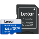 Mälukaart microSD 128GB C10 A2 U3 V30 170MB/s Sinine Plus Mälukaart microSD 128GB C10 A2 U3 V30 170MB/s Sinine Plus