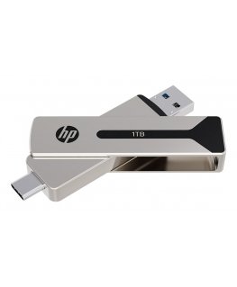 PNY 911 Pro USB atmintukas 512 GB USB Type-A / USB Type-C 3.2 Gen 2 (3.1 Gen 2) Sidabras