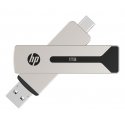 PNY 911 Pro USB флеш накопитель 512 GB USB Type-A / USB Type-C 3.2 Gen 2 (3.1 Gen 2) Серебристый PNY 911 Pro USB флеш накопитель 512 GB USB Type-A / USB Type-C 3.2 Gen 2 (3.1 Gen 2) Серебристый