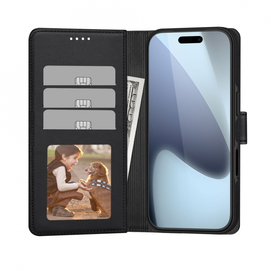 TECH-PROTECT WALLET MAGSAFE IPHONE 17 MATTE BLACK – 2