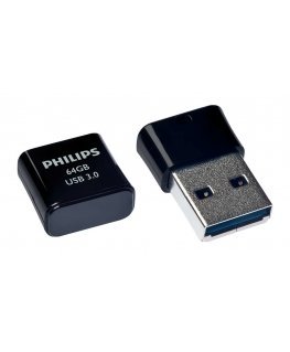 Philips Pico Edition 3.0 USB zibatmiņa 64 GB USB Type-A 3.2 Gen 1 (3.1 Gen 1) Melns