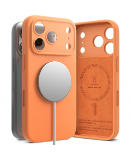 Ringke Silicone Magnetic MagSafe Case for iPhone 17 Pro Max - Or