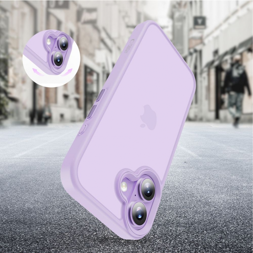 TECH-PROTECT MAGMAT IPHONE 17 MATTE LAVENDER – 5