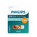 Philips FM12FD00B USB atmintukas 128 GB USB A tipo 3.2 Gen 1 (3.1 Gen 1) Oranžinė, Balta