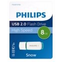 Philips FM08FD70B USB zibatmiņa 8 GB USB Type-A 2.0 Tirkīzs, Balts Philips FM08FD70B USB zibatmiņa 8 GB USB Type-A 2.0 Tirkīzs, Balts