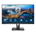 Philips B Line 242B1/00 LED display 60,5 cm (23.8") 1920 x 1080 пикселей Full HD Черный