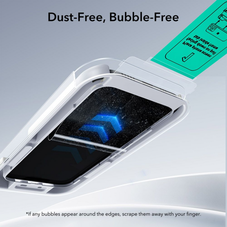 SZKŁO HARTOWANE ESR ULTRAFIT TEMPERED GLASS 2-PACK IPHONE 16 PRO – 3