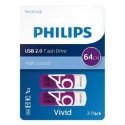 Philips FM64FD05D USB flash drive 64 GB USB Type-A 2.0 Purple, White Philips FM64FD05D USB flash drive 64 GB USB Type-A 2.0 Purple, White